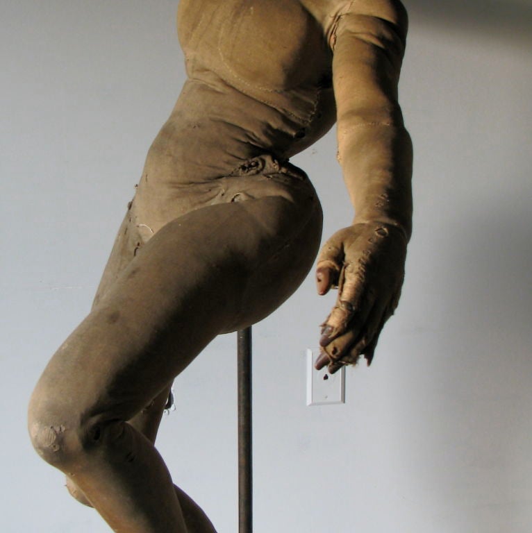 19th Century Full Bodied, Life Sized Articulated Artist Figure
