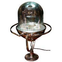 Nautical Ship Light with Glass Victorian Dome