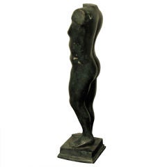 Bonze Nude Male Sculpture Nice Bum Where You From
