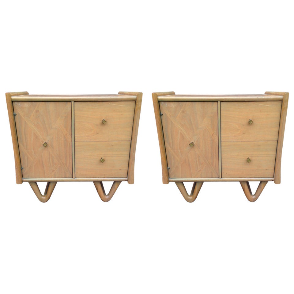 Pair of Mid-Century Modern End Tables For Sale