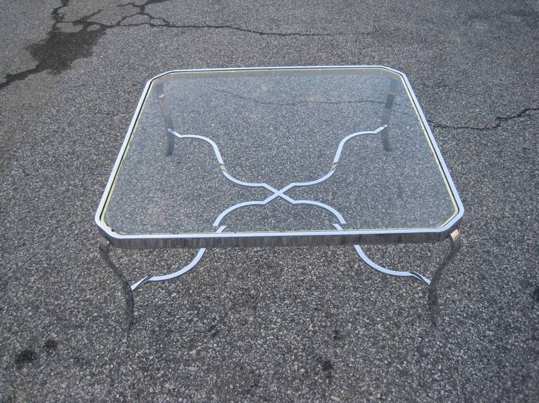 Stylish Mid-Century Modern Octagonal Cocktail Table