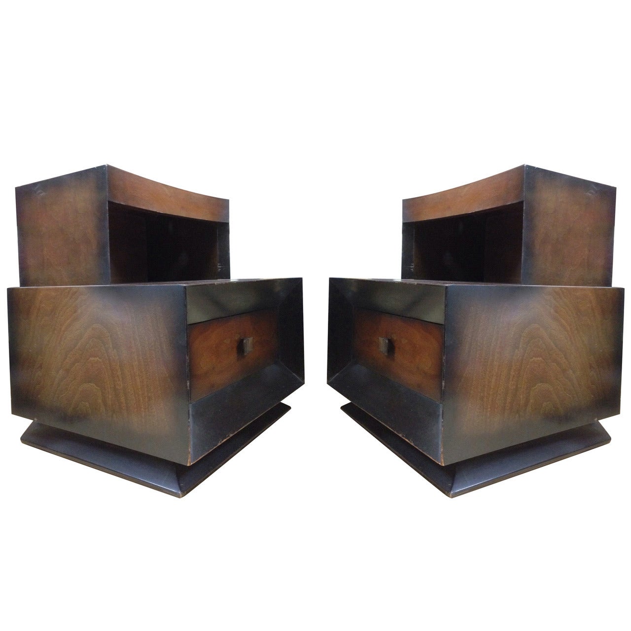Pair of Art Deco End Tables For Sale