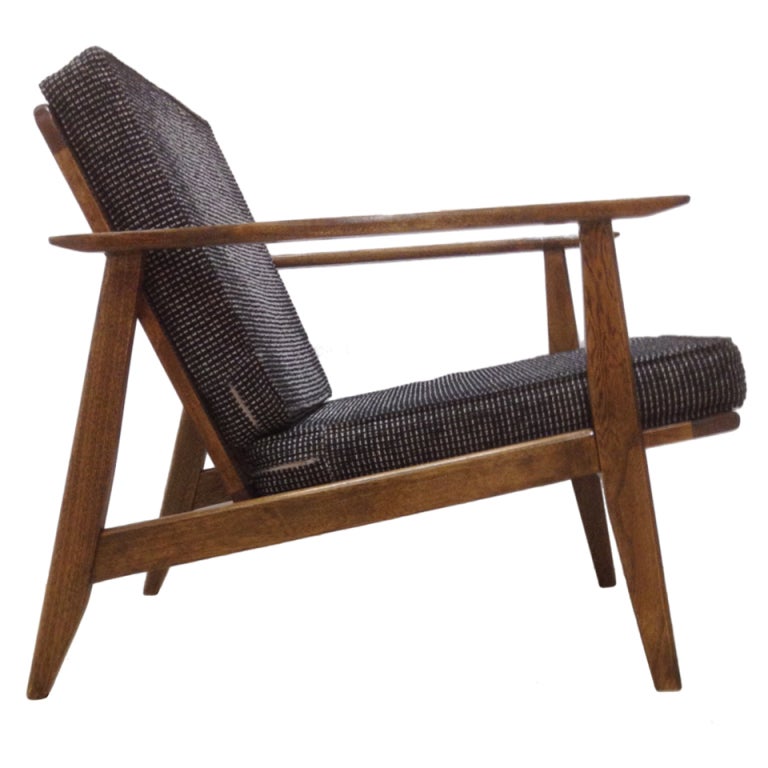 Single Danish Lounge Chair at 1stdibs