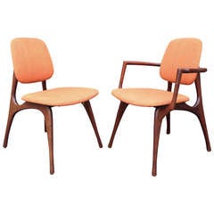 Set of 6 Chairs by Bertha Schaefer