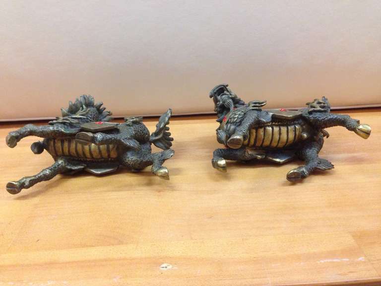 Feng Shui Guardians In Good Condition For Sale In Bronx, NY
