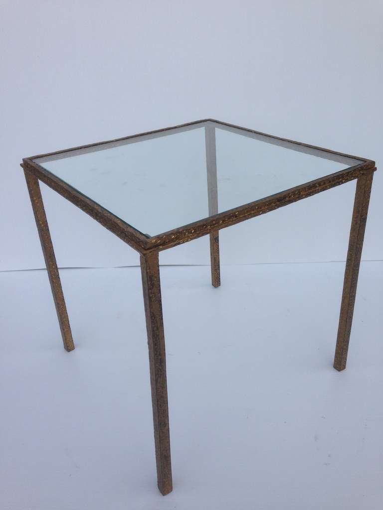 Mid-Century Modern Small End Table Attributed to Silas Seandel For Sale