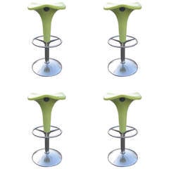 Set of Four Italian Adjustable Bar Stools 2