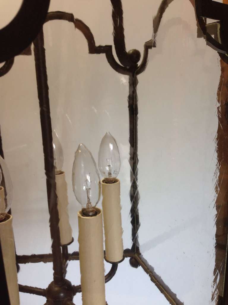 American Pair of White House Lantern Chandeliers