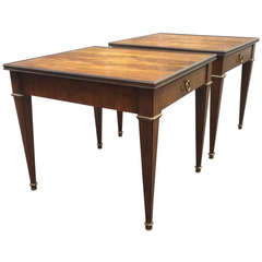 Pair of Side Tables by Baker 7