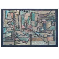 Monumental Abstract Impressionism Painting 12