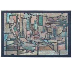 Monumental Abstract Impressionism Painting