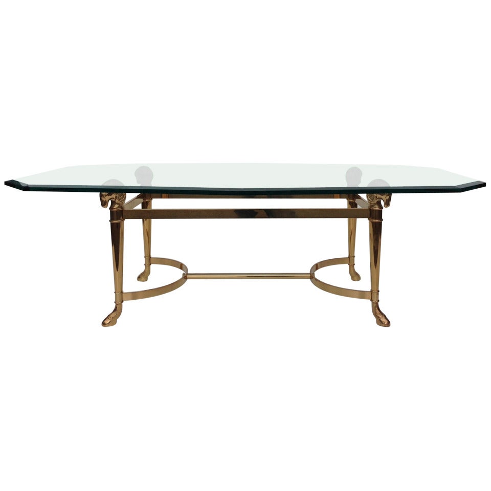 Hollywood Regency Cocktail Table For Sale