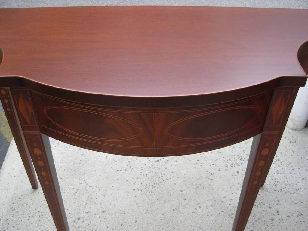 Mahogany Baker Console