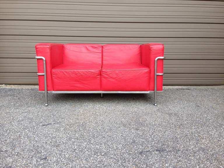 Lounge Chair and Settee after Le Corbusier