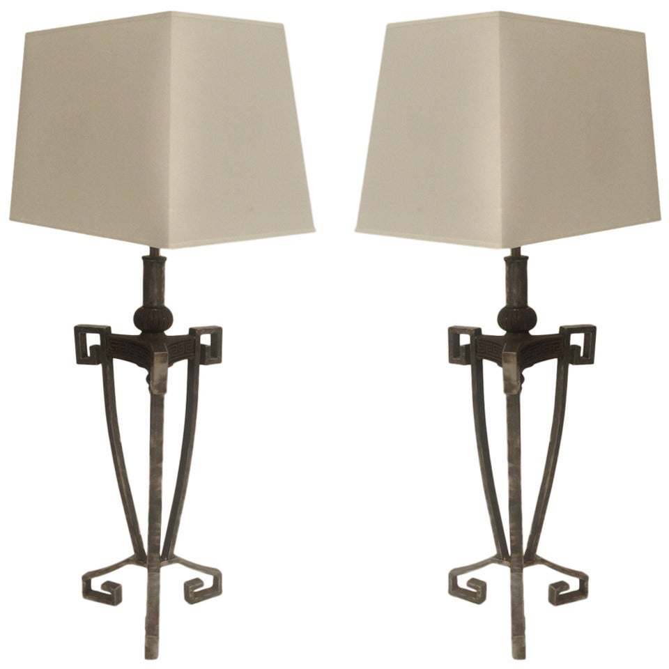 Pair of Table Lamps by Arturo Pani For Sale