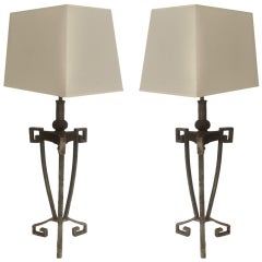 Pair of Table Lamps by Arturo Pani