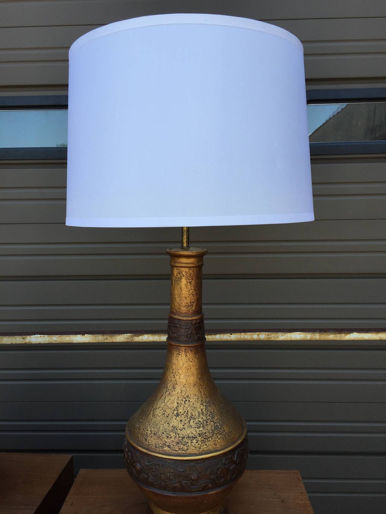 Pair of Monumental Table Lamps