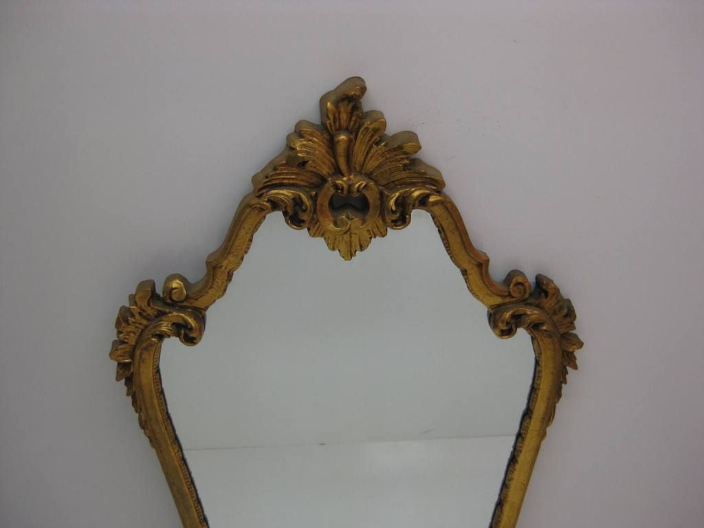 American Hollywood Regency Gilt Mirror after LaBarge For Sale