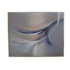 Signed Large Abstract Painting