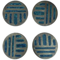 Pepe Mendoza Signed Set of Four Monumental Pulls