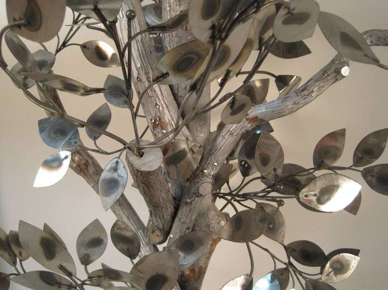 Illuminated C Jere sculptural tree, reduced as a gift for the holidays.