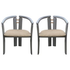 Pair of Ultra-Modern Chairs after Ib Kofod-Larsen 4