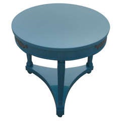 Beautiful Blue Gueridon