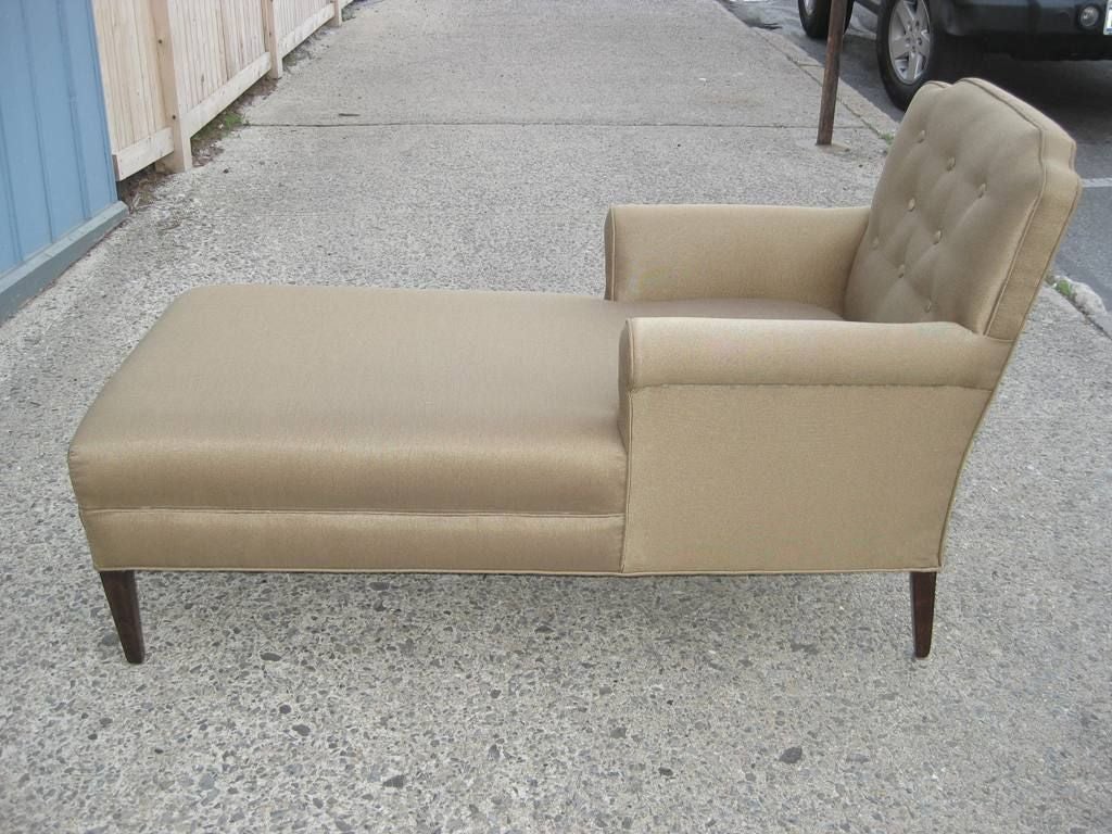 American Hollywood Regency Chaise Longue