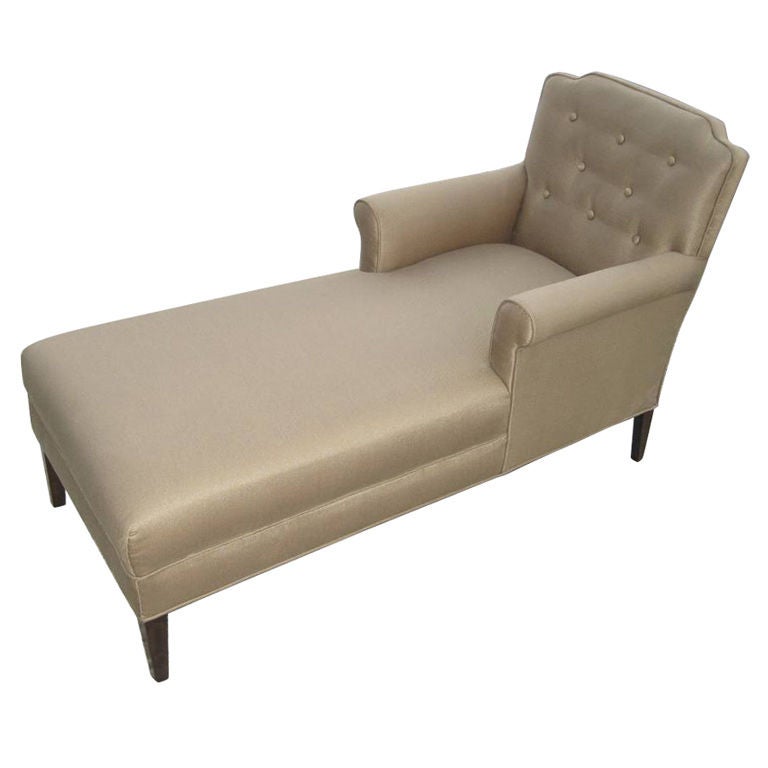 Hollywood Regency Chaise Longue