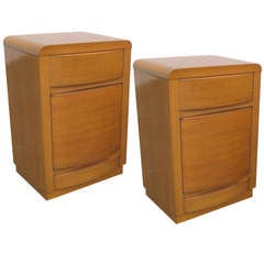 Pair of Art Deco End Tables After Donald Deskey