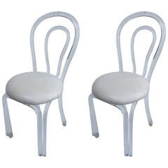 Pair of Hollywood Lucite Chairs 7