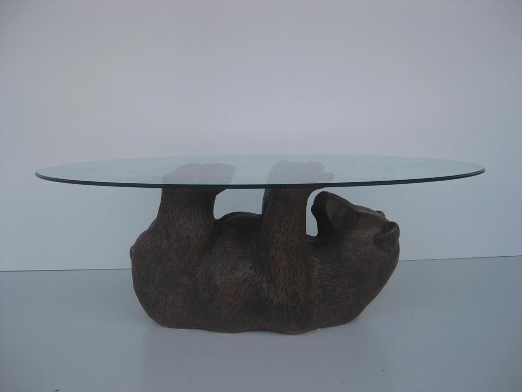 bear coffee table for sale