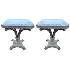 Large End Tables in the Manner of Grosfeld House