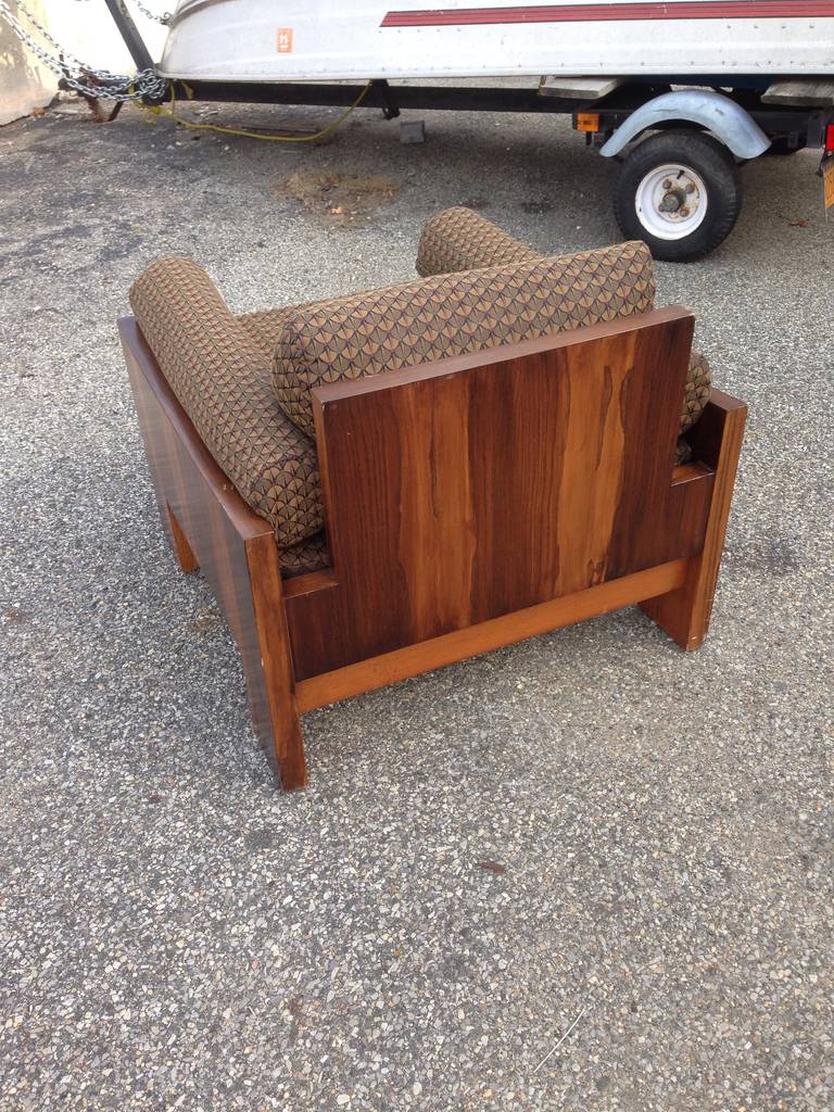 Mid-Century Modern Milo Baughman Rosewood Lounge Chair