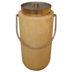 Aldo Tura Large Parchment Champagne Ice Bucket 2