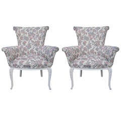 Pair of Art Deco Regal Chairs 4