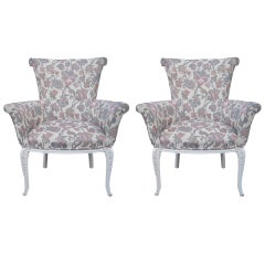 Pair of Art Deco Regal Chairs