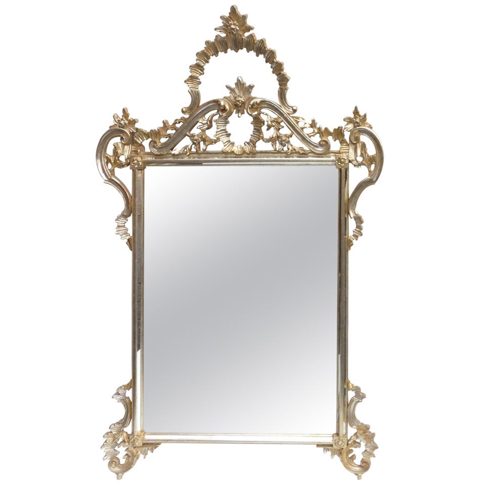 High Style Hollywood Glamour Mirror For Sale