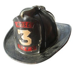 Early 20th Century Fire Fighter Hat