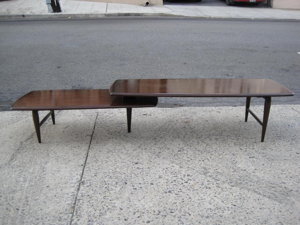 Modular Surfboard Cocktail Table In Excellent Condition In Bronx, NY