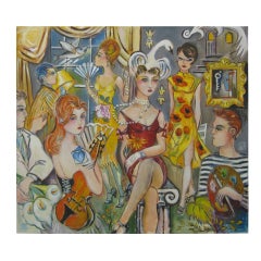 Large Zoa Ace Oil Painting 7
