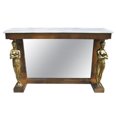 Neoclassical Console Entry Table