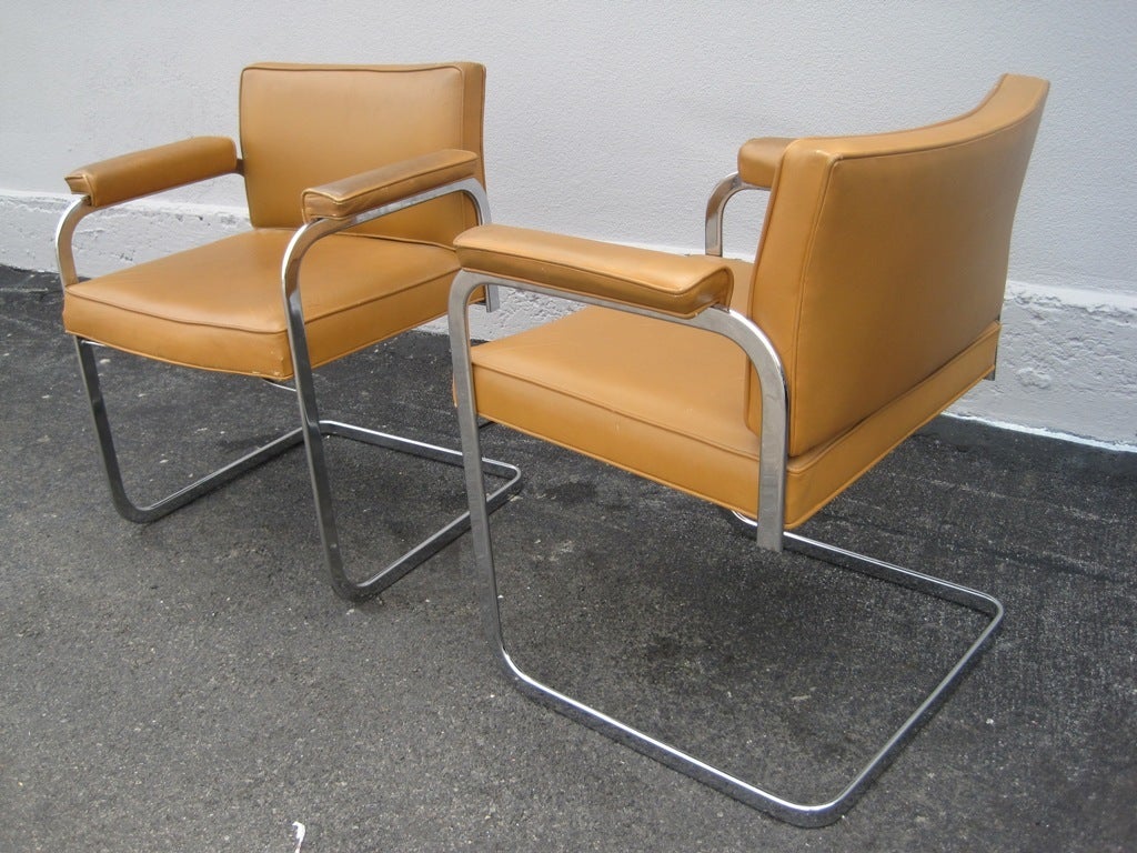 Bauhaus Chairs by Robert Haussmann In Good Condition For Sale In Bronx, NY