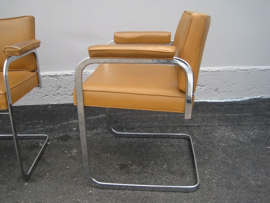 Late 20th Century Bauhaus Chairs by Robert Haussmann For Sale