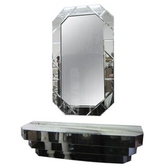 Single or Two Mirrors and Wall Mount Console Sets