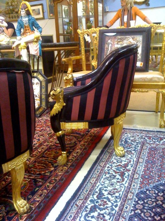 Pair Chairs Liberace's Estate 1