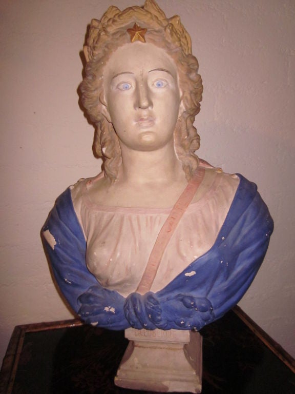 19c "Marianne" French Bust