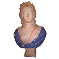 19c "Marianne" French Bust