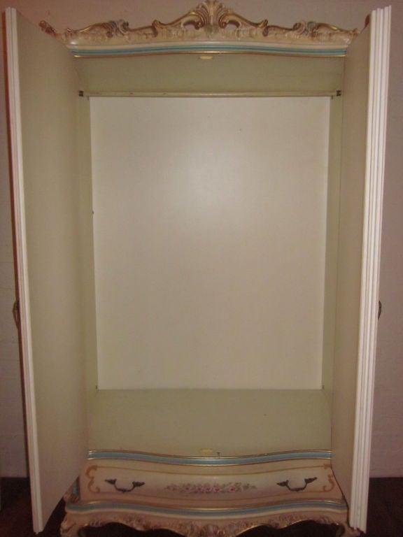 Mid-20th Century Vintage Italian Venetian Armoire