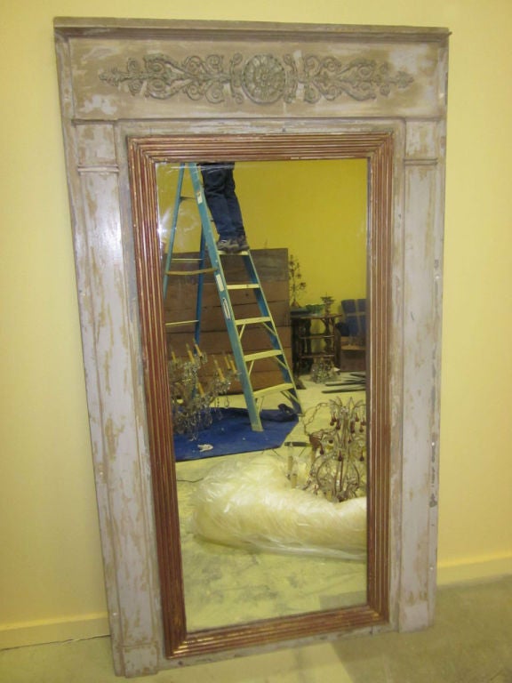 French  Trumeau Mirror